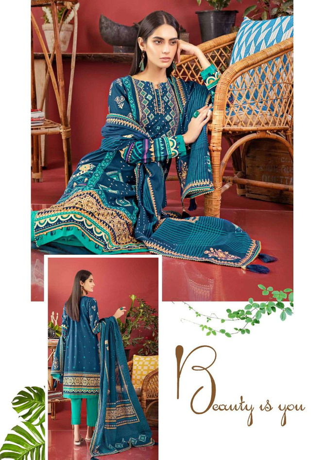 Zoya By Al Karam 1001-1006 Karachi Cotton Dress Material Catalog